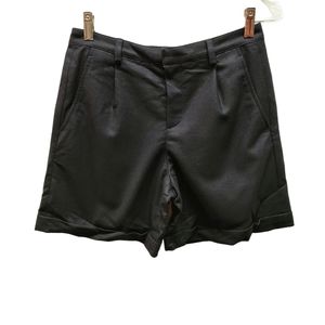 A.P.C. Charcoal Wool Shorts